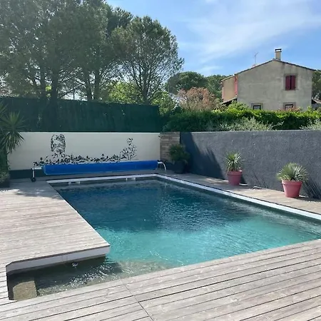Piscine, Pétanque à Centre ! Villa Uzès